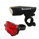 ست چراغ جلو و عقب دوچرخه اوکی مدل XC-785905