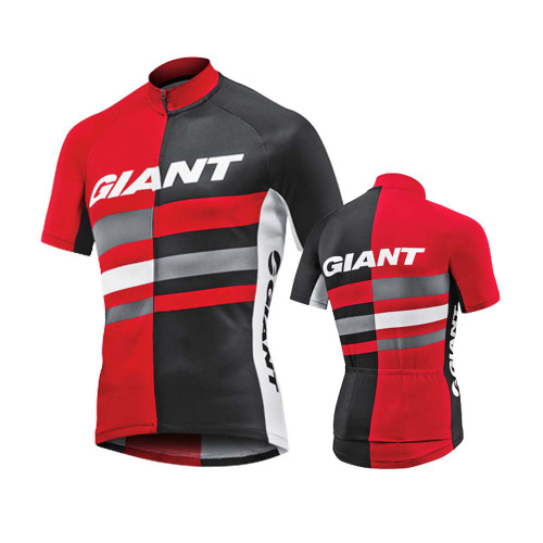 تیشرت دوچرخه سواری جاینت قرمز مدل Giant Pursue SS Jersey