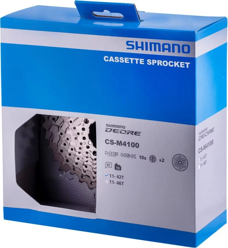 خودرو 10 سرعته شیمانو 42-11 SHIMANO DEORE CS-M4100